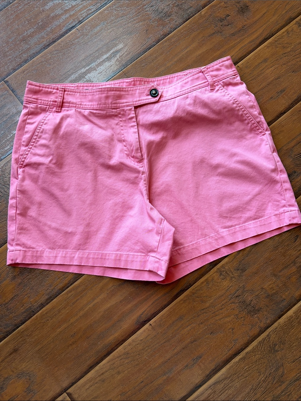 Brooks Brothers Pink Cotton Bermuda Shorts - Size 14